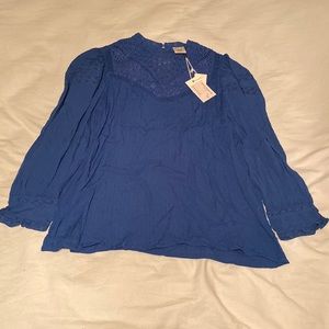 Matilda Jane Good Hart Big Sky Lace Eyelet Top
